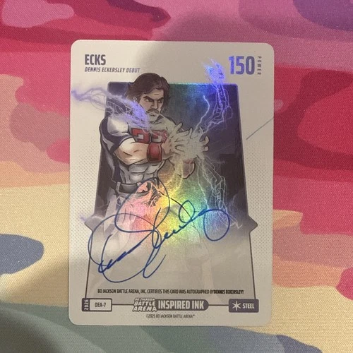 Bo Jackson Battle Arena Ecks Dennis Eckersley Auto Steel