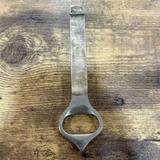 Vintage Royal Hickman Silverplated Bottle Opener 3 Crowns Stamp Made In USA