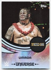 2025 Topps Universe WWE #222 Umaga