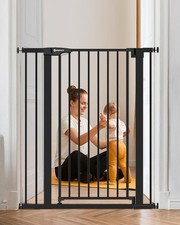42" Extra Tall Baby Gate for Stairs Doorways, Fits Openings of 29.5" to 40.5"...