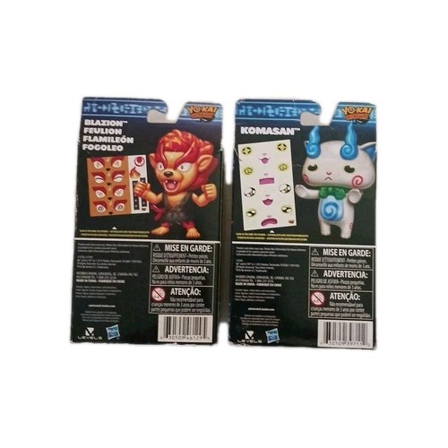 Yo-kai Watch Mood Reveal Figuras Blazion y Komasan Figuras - Lote de 2 Figuras - Imagen 2 de 6