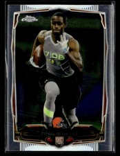 2014 Topps Chrome #189 Pierre Desir Rookie Card Cleveland Browns. rookie card picture