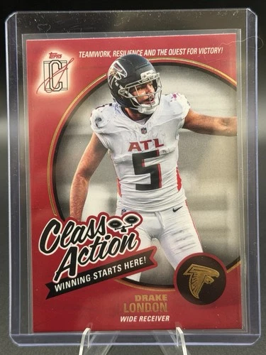 2025 Topps Signature Drake London Base (RAW)