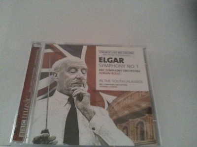 ELGAR  '' Symphony No 1 ''  '' Vintage Live Recording '' BBC Symphony Orchestra -Adr