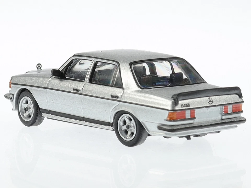 Mercedes W123 AMG 1980 coche modelo plata 870176 Premium ClassiXXs 1:87 Foto 3 de 4