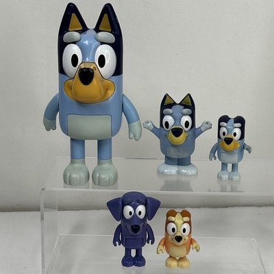 Bluey & Friends Figures Lot Hide & Seek 1.5-6  Bingo Jean-Luc Ludo Studio