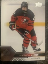 Matthew Morden 2022 team canada junior  #38