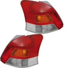 LED Rückleuchten Heckleuchten Set für Toyota Yaris 09- rot / gelb