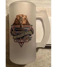 Ship Frosted Beer Mug