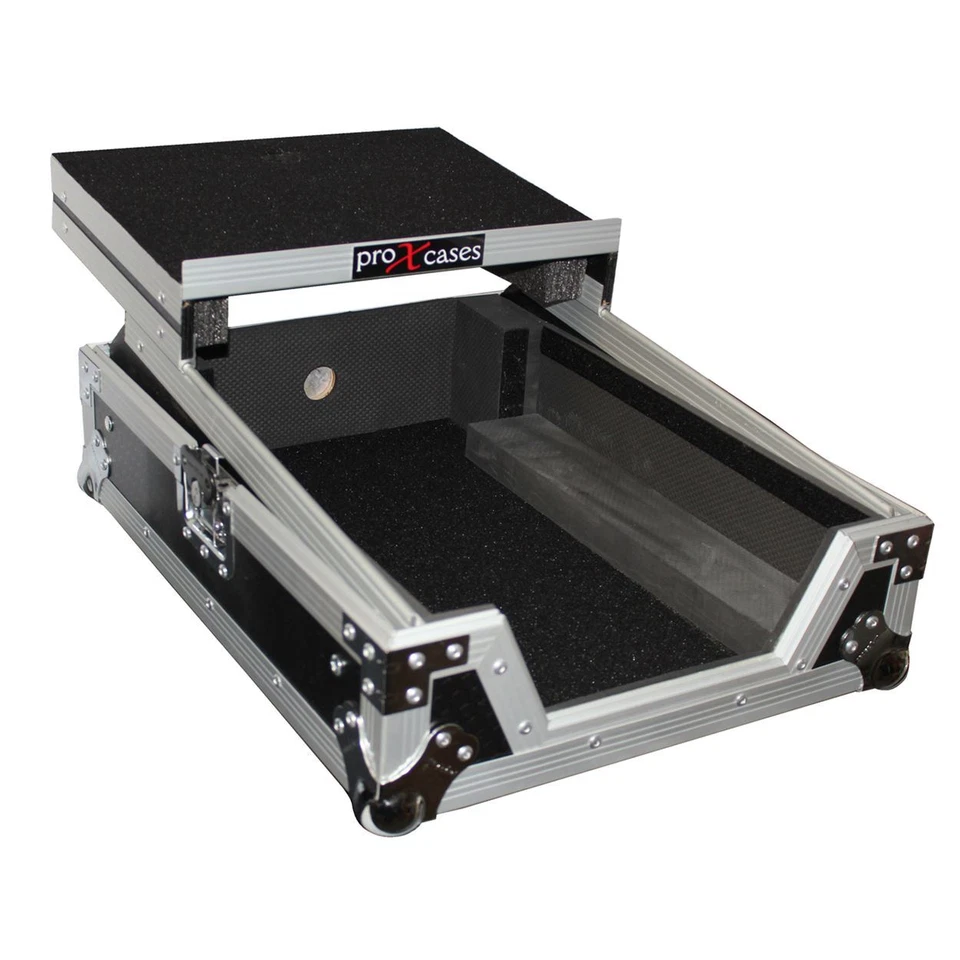 ProX XS-M12LT Universal 12" DJ Mixer ATA300 Flight Hard Case With Laptop Shelf - Image 3 of 4
