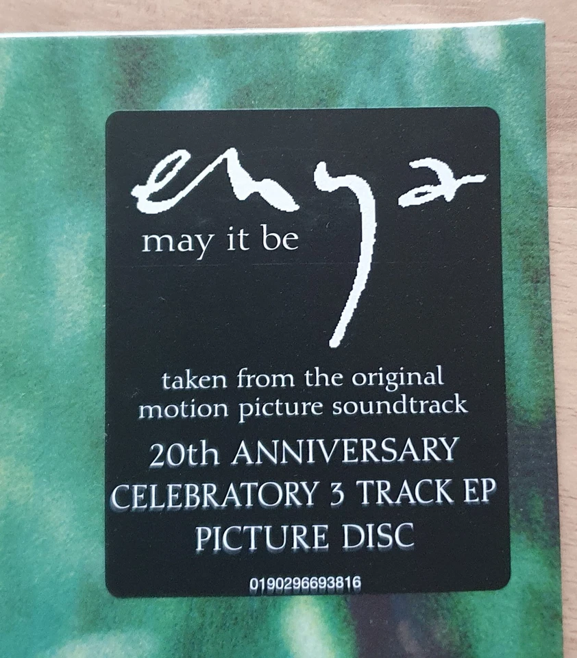 Enya – May It Be, 12" EP Vinyl Single, Picture Disc, ovp (Lord of the Rings) - Bild 4 von 4