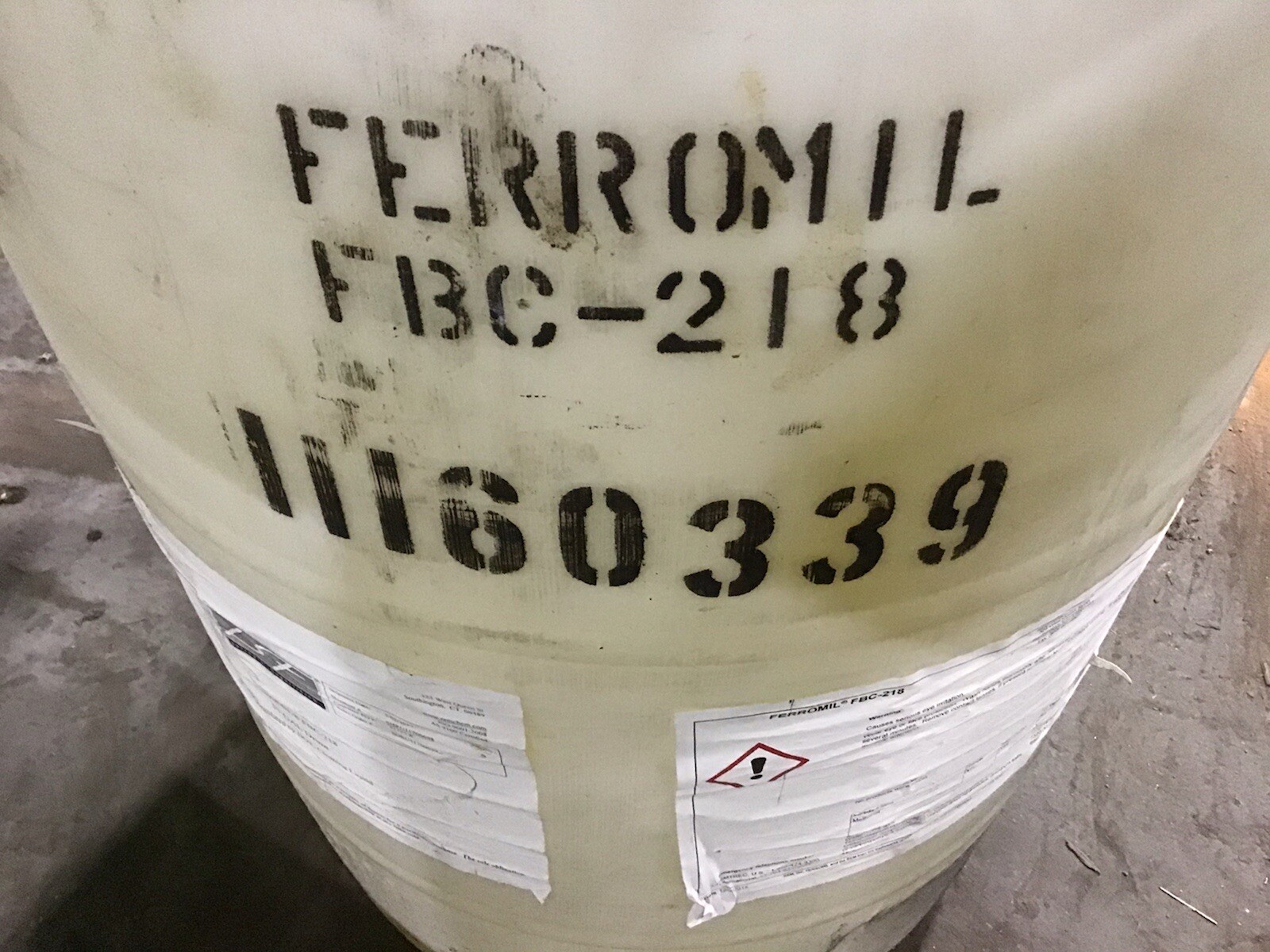 Ferromil FBC218 Metal Polish Burnishing Compound Vibratory Bunishing