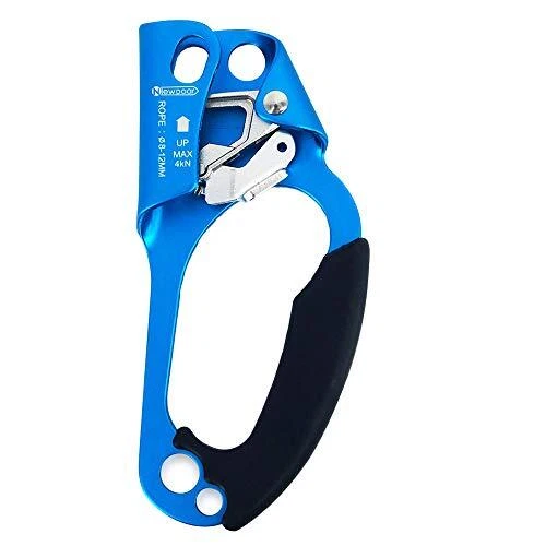 NewDoar Right Hand Ascender Rock Climbing Tree Arborist Rappelling Gear Equip...
