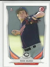Nick Burdi Minnesota Twins 2014 Bowman Draft Card