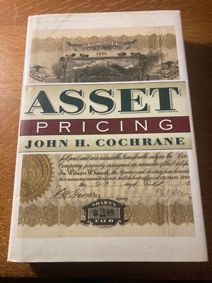 John H. Cochrane Asset Pricing - Hardcover with dust cover