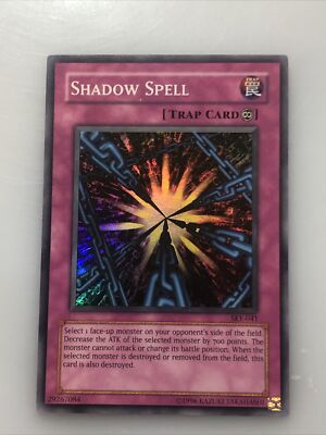Yu Gi Oh : SKE-041 Unlimited Edition Shadow Spell Super Rare Card - ( YuGiOh Single Card )