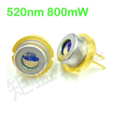 Sharp Powerful GH05C01A9G TO5-9mm Green 520nm 800mW Laser Diode (Brand New)