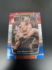 2022 Panini Select WWE Concourse Red and Blue Ilja Dragunov #89 wrestling card