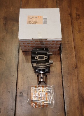 STIHL Piston & Cylinder 34mm BG55 BG85 MM55 HL45 4140-020-1202 Genuine OEM