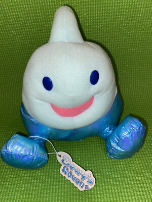 VTG Nintendo Wii Dewy's Adventure Plush  W/ Tag Konami 2007 Read As Is (Torn)