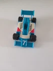 Vintage 1979 Tonka Blue & White Indy Race Car #7 Plastic