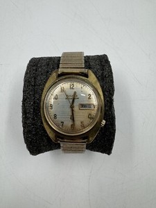 Authentic Vtg Mens N4 Bulova Accutron Rolled Gold Plated Watch Fully Serviced One Owner
