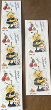 Suzy's Zoo Stickers Halloween fun  7 modules Bumble Bee Trick or Treat Rare