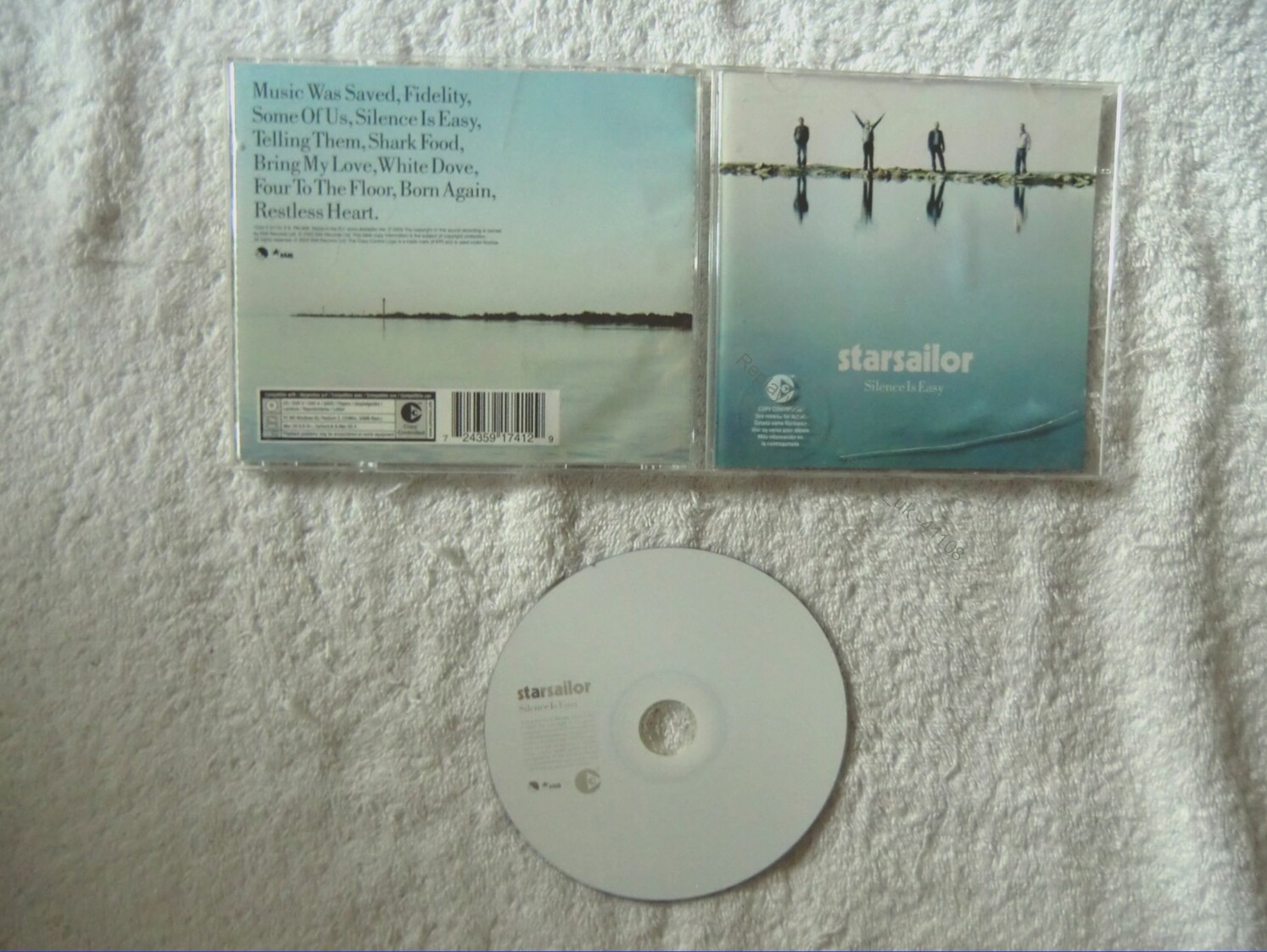 41108 Starsailor Silence Is Easy [NEW] CD (2003)