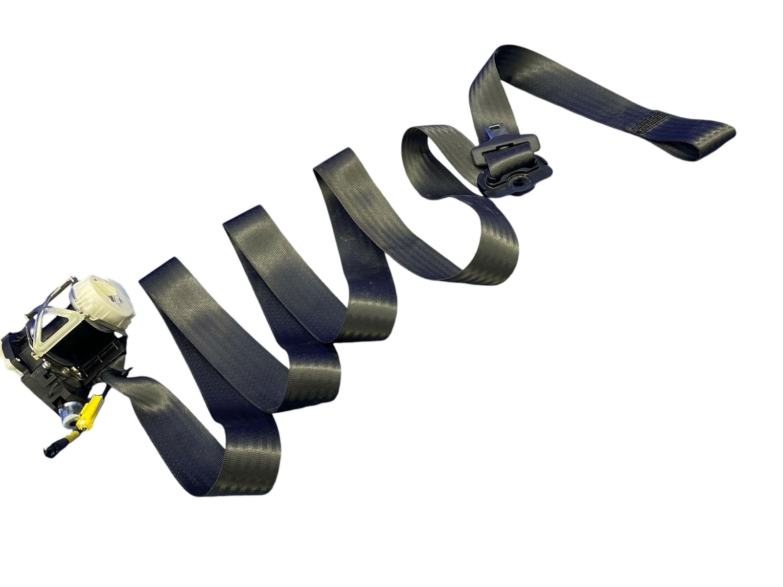 2008-2019 MASERATI GRANTURISMO FRONT RIGHT SEAT BELT RETRACTOR ASSEMBLY BLACK