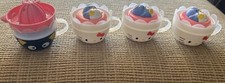 McDonald  s Happy Meal Hello Kitty Sanrio Lot Tea Cup Figure Happy Meal Toy 2017