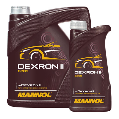 5 (4+1) Liter MANNOL Dexron II Automatik Getriebeöl/ ATF Öl/ Servolenkung