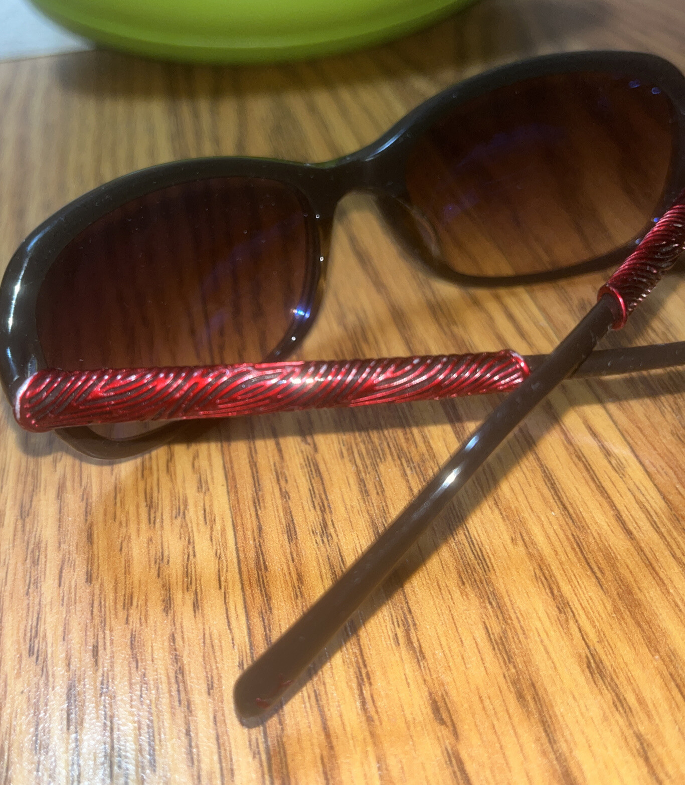 Koali By Morel France Sunglasses W/case 7106K Red & B… Gem