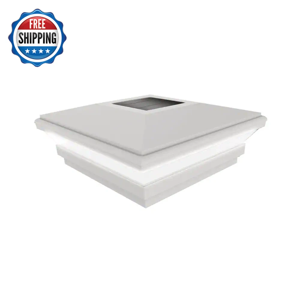 Veranda Solar Post Cap Decorative Classic Contemporary Design 4