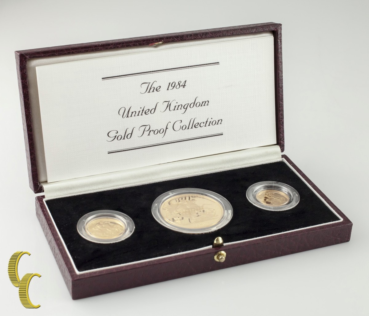 1984 United Kingdom Royal Mint Gold Proof Collection w/ Box and