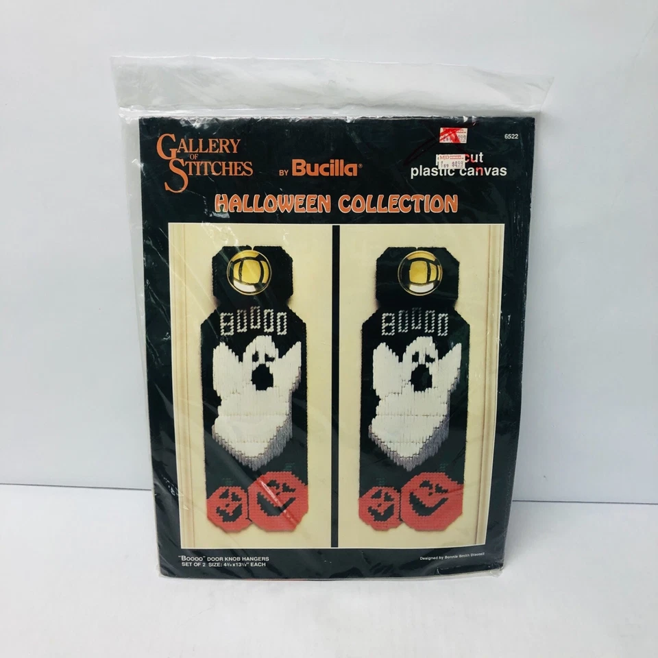 Kit de perchas de perilla de puerta colección Halloween Bucilla 6522 BIN J Foto 4 de 4