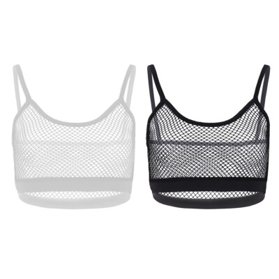 sheer mesh camisole