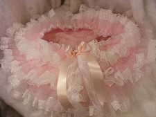  ADULT BABY SISSY PINK ALLROUND DIAPER NAPPIE COVER PANTIES