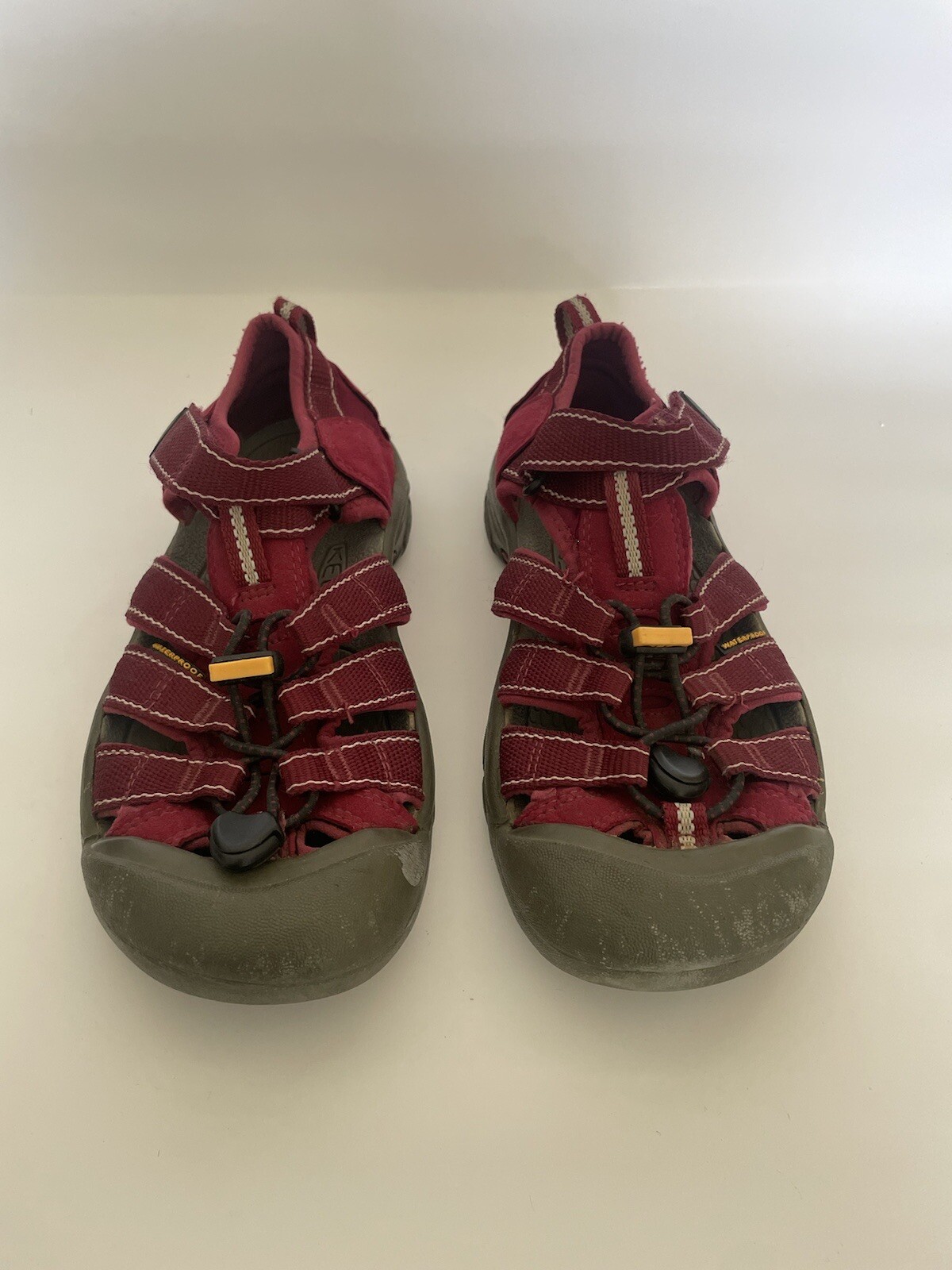 KEEN Sandali rossi per bambini Newport H2 escursionismo acqua taglia 4