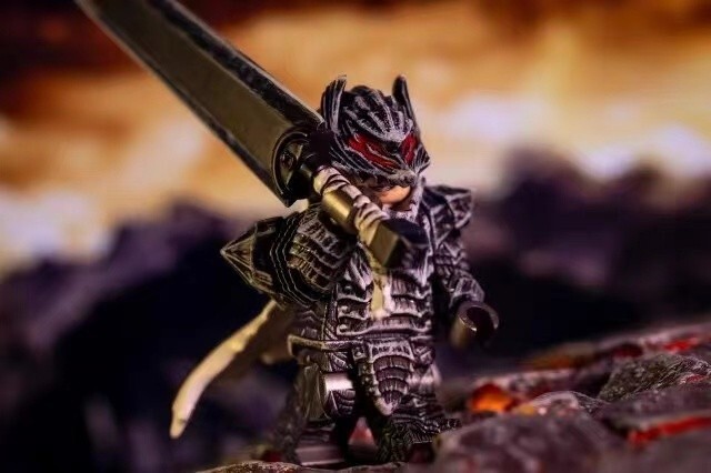 Minifigure Custom Griffith (Berserk) – Pièce Unique, Impression 3D, Compatible Bricks