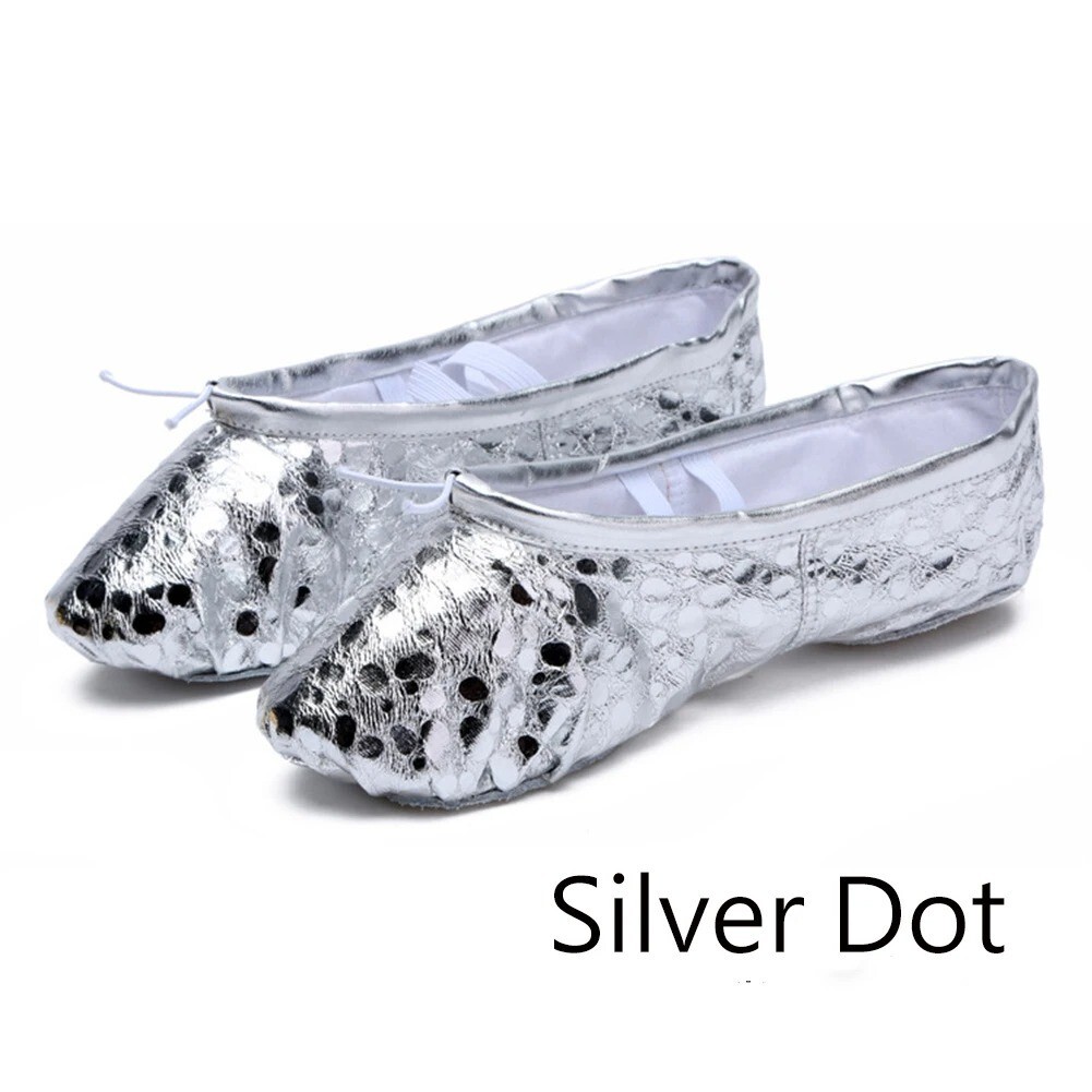 SAOLA Scarpe da ballo Principessa Luminose Ragazze Suola Morbida Balletto Danza Pantofole Donna