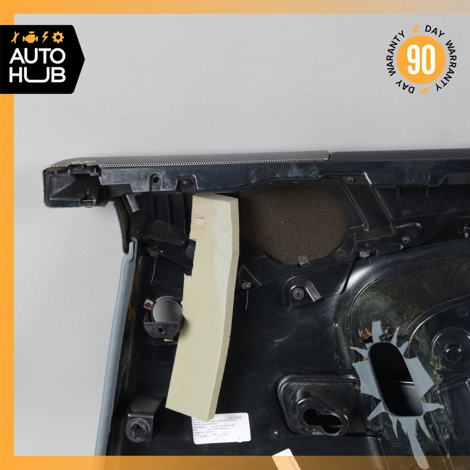 05-12 Aston Martin DB9 Interior Door Panel Front Left 4G4323901AB OEM 34k