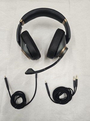 Green Epos H6PRO Closed Acoustic Gaming Headset with Detachable Mic