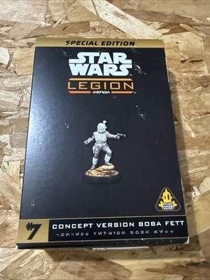 Star Wars Legion Concept Version Boba Fett Convention Exclusive GenCon