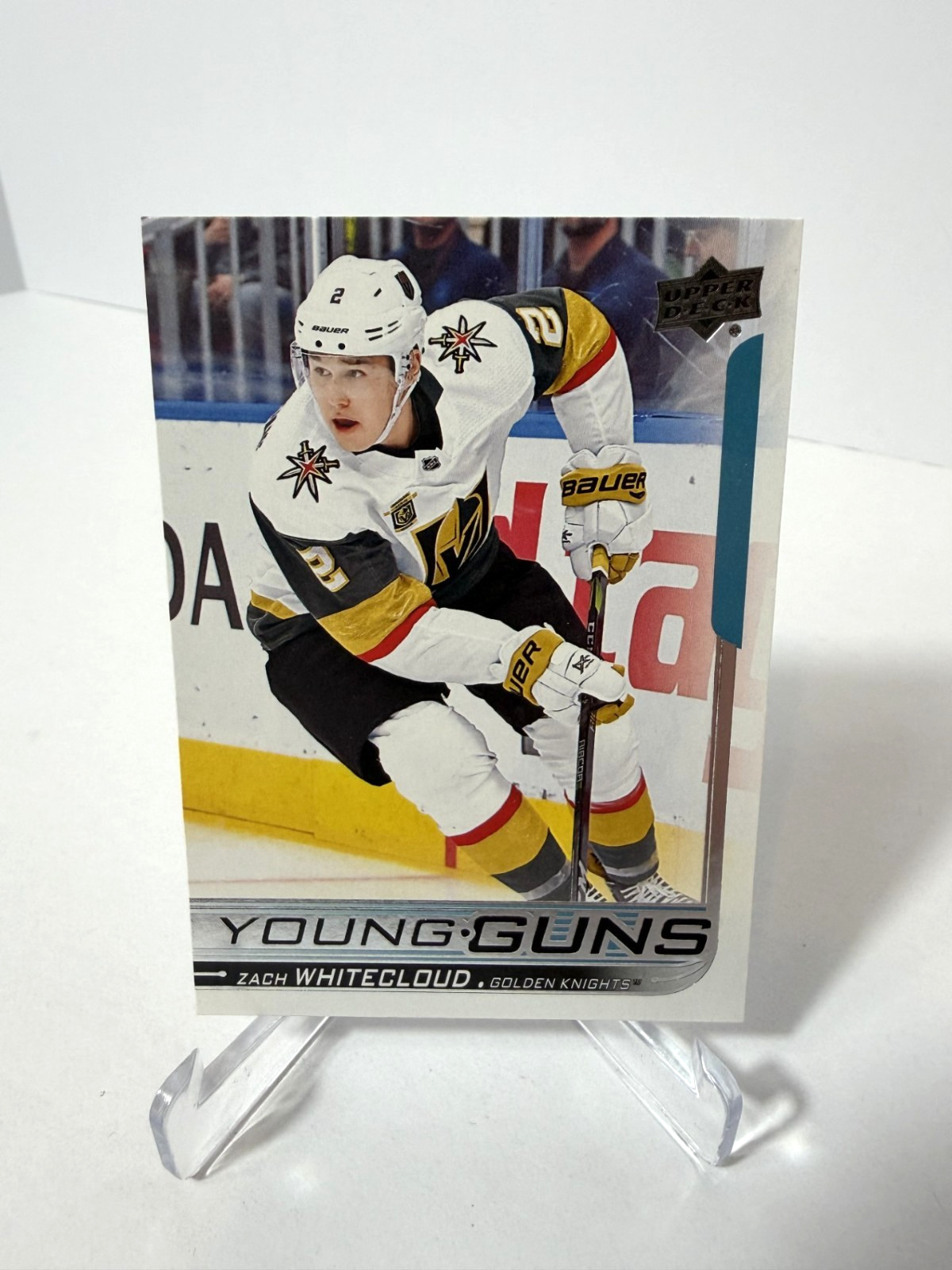 2018-19 Upper Deck Series 1 Young Guns Zach Whitecloud #237 (RC)