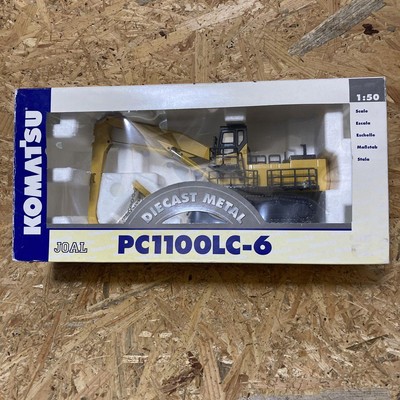 ミニカー KOMATSU 1/50 PC1100 LC Amazon | 1/50 JOAL KOMATSU PC1100 LC フロントショベル
