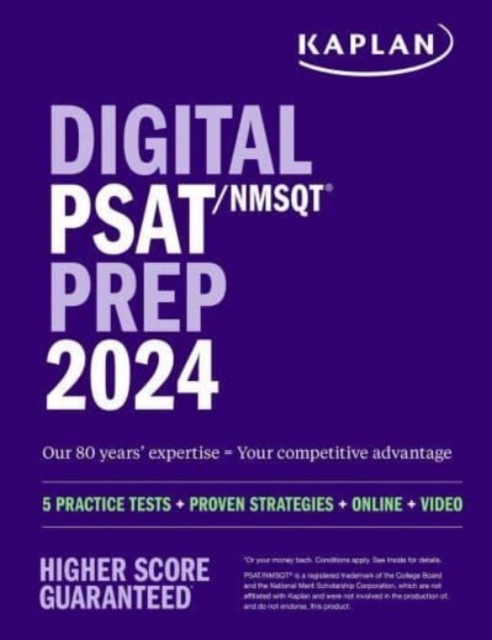 Digital PSAT/NMSQT Prep 2024 with 1 Full Length  by Kaplan Test Prep PAPERBACK