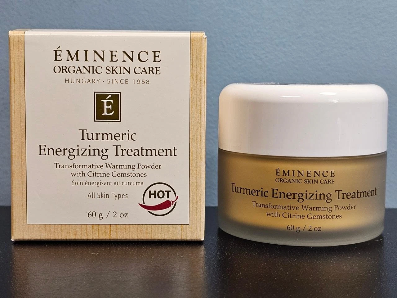 Eminence Organic Skin Care Turmeric Energizing Treatment 2 oz / 60 mL - New!