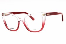 MOSCHINO MOS603-6XQ-52 Eyeglasses Frame Size 52mm 19mm 140mm CRYRED Women 71673