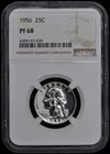 1956 Washington Quarter NGC PR68