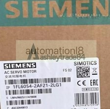 1PCS NEW SIEMENS SERVO MOTOR 1FL6054-2AF21-2LG1